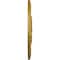 Ekena Millwork Sydney Ceiling Medallion (Fits Canopies up to 5 3/4"), Hand-Painted Pharaohs Gold, 27 3/4"OD x 2"P CM27SYPGS - alternate 2